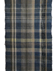 A Length of Complex Zanshi ori: Leftover Yarns in Rich Arrangement