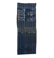 A Length of Indigo Dyed Cotton Zanshi ori: Beautiful Fragment