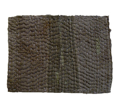 A Cotton Sashiko Zokin: Boro