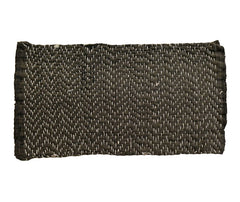 A Sashiko Stitched Zokin: Arrow Feather Pattern