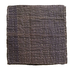 A Large Square Zokin: Purplish Cotton