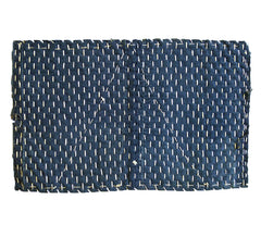 An Indigo Dyed Cotton Zokin: Symmetry