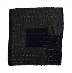 A Beautifully Pieced Zokin: Two Distinct Sides