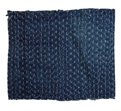 A Large Cotton Zokin: Kasuri