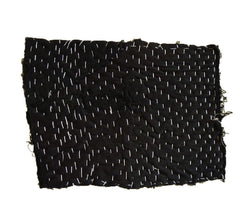 An Irregularly Shaped Cotton Zokin: Layered