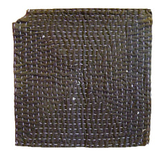 A Stitched Zokin: Concentric Sashiko and Missing Corner