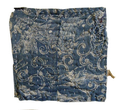 A Tattered Zokin: Katazome Dyed Cotton