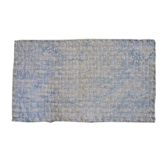 A Sashiko Stitched Figured Zokin: Mountain Pattern Stitching