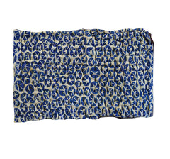 A Heavily Stitched Zokin: Morning Glory Pattern