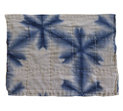 A Traditional Zokin or Dustrag: Itajime Shibori
