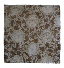 A Double Sided Zokin: Interesting Stitching and Wa Sarasa Backing