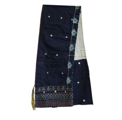 A Shibori and Sashiko Stitched Head Covering: Akita