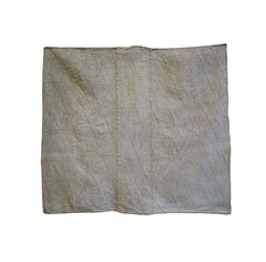 A Thick Cotton Furoshiki: Diamond Net Sashiko Stitching