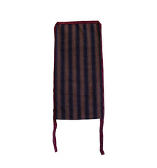 A Striped Maekake: Traditional Cotton Apron