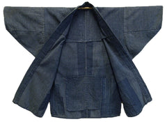 A Beautifully Aged 19th Century Cotton Jacket: Mended Cloth