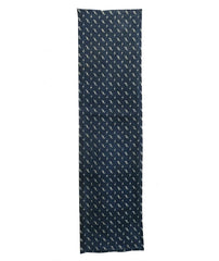 A Length of Indigo Dyed Hemp or Ramie: Katazome as Kasuri