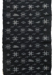 A Generously Long Piece of Okinawan Kasuri: Wonderful Pattern