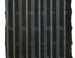 A Length of Okinawan Kasuri: Indigo and Complex Striping