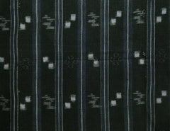 A Length of Kasuri Cotton From Okinawa: Complex Pattern