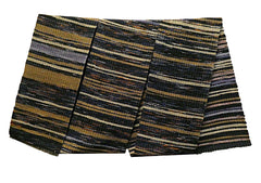 A Wide and Thickly Woven Sakiori Obi: Rag Woven Kimono Sash