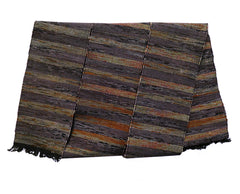 A Pieced Sakiori Obi: Rag Woven Kimono Sash