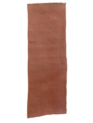 A Length of Extremely Finely Hand Plied Hemp or Ramie Cloth: Safflower Dye