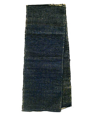 Indigo Dyed Sakiori with a Bast Warp: One-Half an Unmade Work Jacket