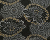 A Length of Large Scale Katazome Design: Chrysanthemum Blooms Seen from Behind