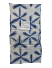A Patched Sekka Itajime Diaper: Snow Flower