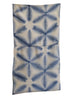 A Sekka Itajime Diaper: Folded and Clamped Shibori