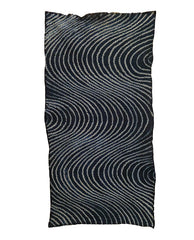 A Length of Shibori Dyed Cotton: Large Optical Waves