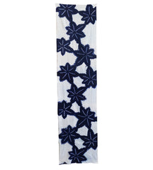 A Length of Shibori Dyed Cotton: Pale Tinting of Selected Light Areas