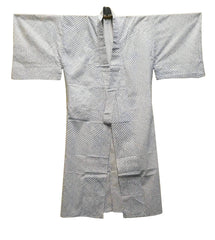 A Man's Yukata of Arimatsu Shibori: Tatsumaki Arashi