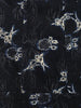 A Long Pieced Cloth of Narumi Kongata: Rich Indigo Tones in Faux Shibori