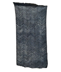 A Sample of Finely Done Shibori: Stylized Arrow Feather Pattern