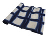 A Long Piece of Itajime Shibori: Indigo Dyed Cotton