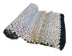 A Full Bolt of Indigo Dyed Shibori: Cotton and All Over Pattern