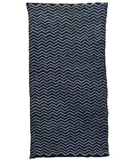 A Length of Shibori Dyed Cotton: Rows of Zigzags or Arrow Feathers