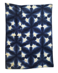 A Small Layered Mat of Sekka Shibori: Hand Stitched and Quilted