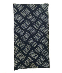 A Length of Shibori Dyed Cotton: Stitched Counterweights #5