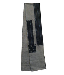 A Patched Cotton Obi Shin: Obi Lining Cloth