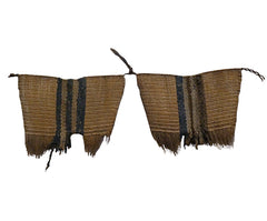 A Pair of Woven Rice Straw Shin Guards: Sakiori Passages