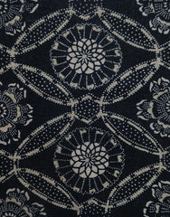 A Length of Elaborately Designed Shippo Tsunagi Katazome Cloth: Rich Pattern