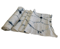 A Generous Length of Shirakage Shibori: Stitching Threads Still Intact