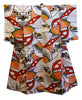 An Excellent Quality Meisen Silk Kimono: Invented, Inventive Artistry