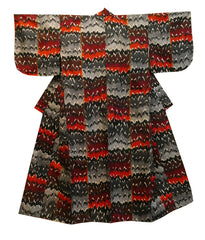 A Meisen Silk Kimono: Dense Abstraction