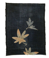 A Fragment from a Larger Tsutsugaki Cloth: Gradient Leaves