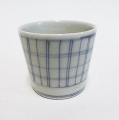 A 19th Century Porcelain Sobachoko: Hand Painted Soba Dipping Cup