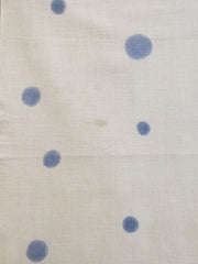 A Charming Length of Lightweight Cotton: Soft Blue Dots