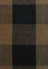 A Length of Large Scale Brown and Blue Plaid: Simplicity
